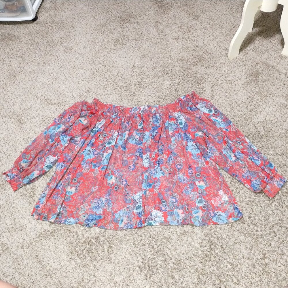 Women's Plus Size Doncaster Sheer Top Size 20W. NWT-Retail $275.00.